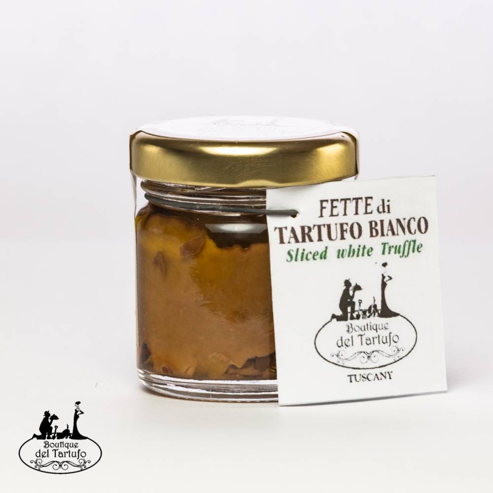 fette di tartufo bianco